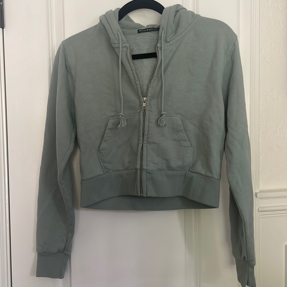 Brandy Melville Zip up Hoodie